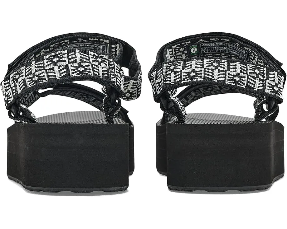 Сандалии Teva Flatform на платформе с ремешками из переработанного полиэстера