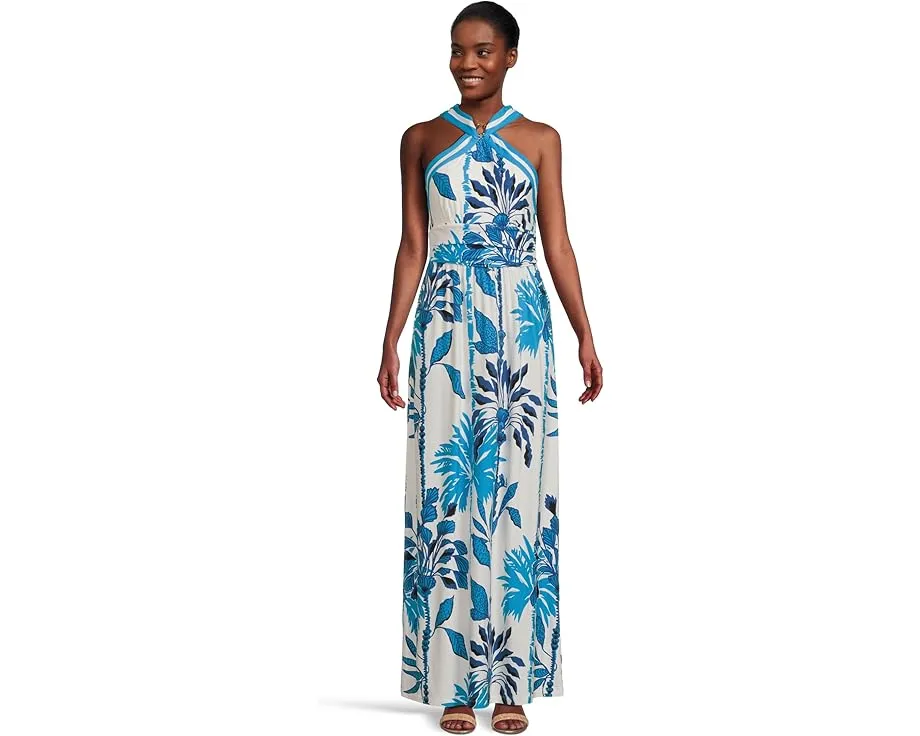 Макси-платье Devena от Lilly Pulitzer с запахом на шее