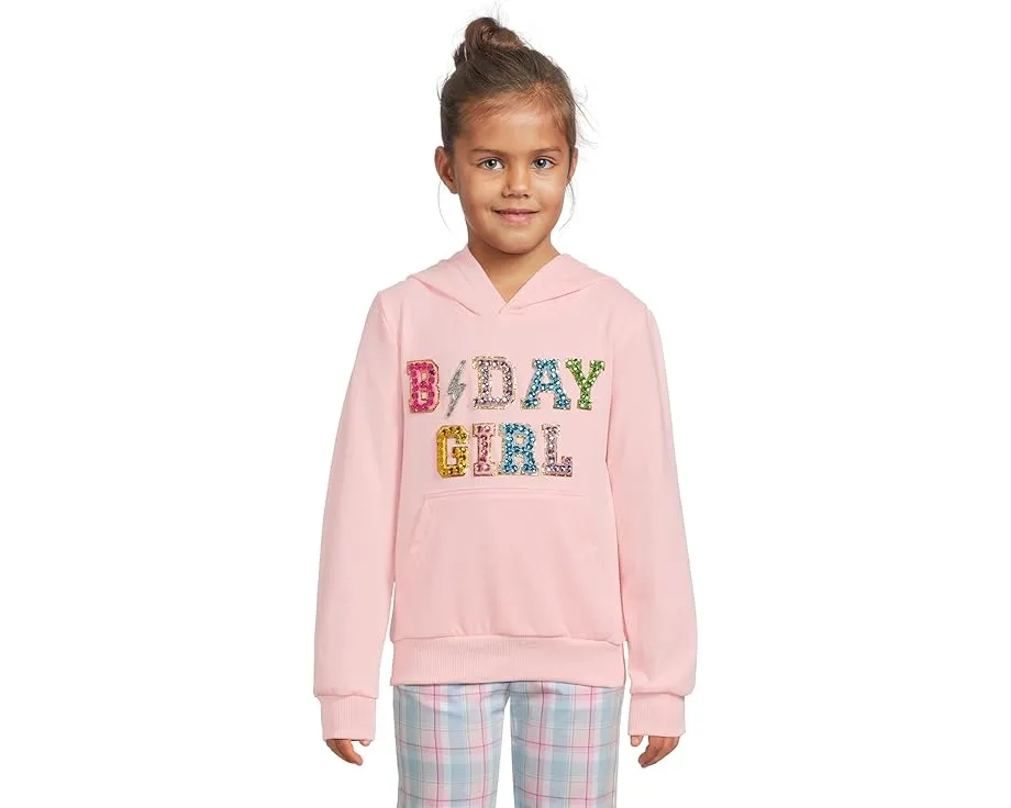 Lola and The Boys Худи Birthday Girl с пайетками для девочки на день рождения