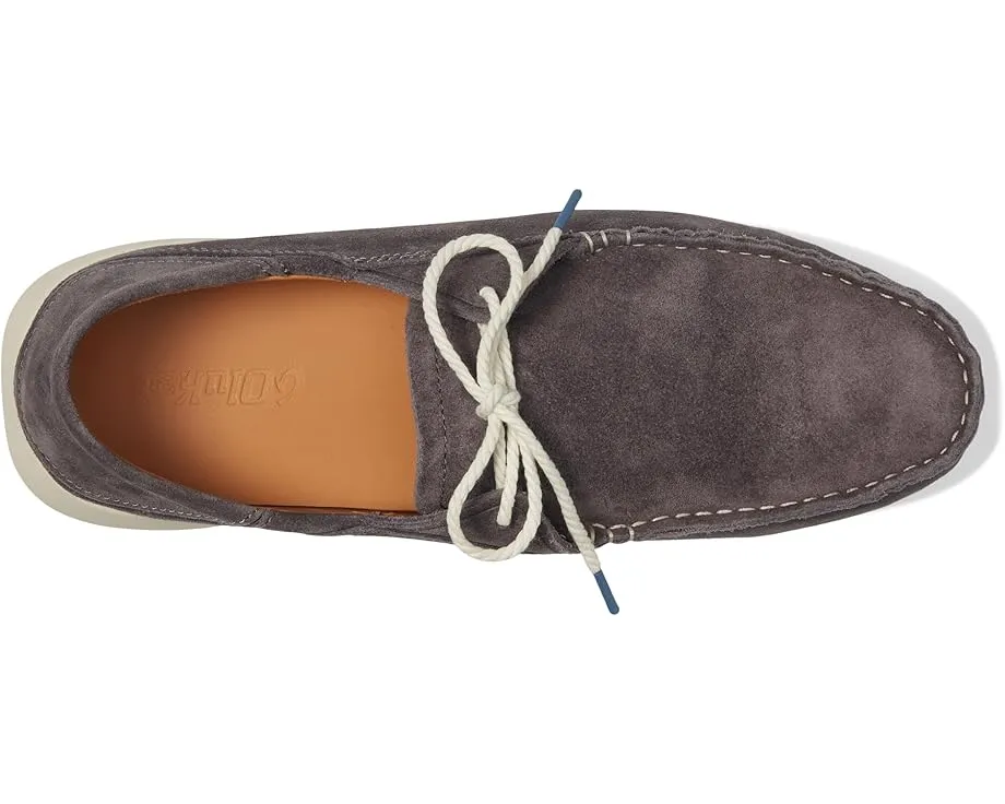 Лоферы OluKai Ka'a Driver из итальянского замша с овечьей подкладкой