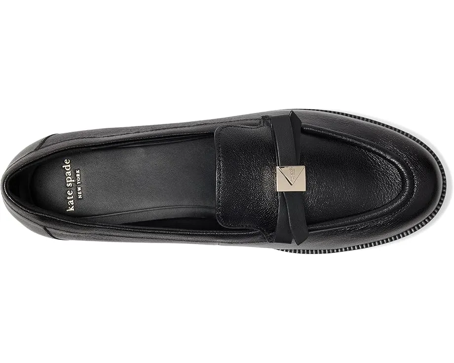 Лоферы Kate Spade New York Deco Bow из зернистой кожи