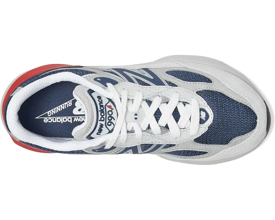 Детские кроссовки New Balance 990v6 с технологией FuelCell и кожаным верхом