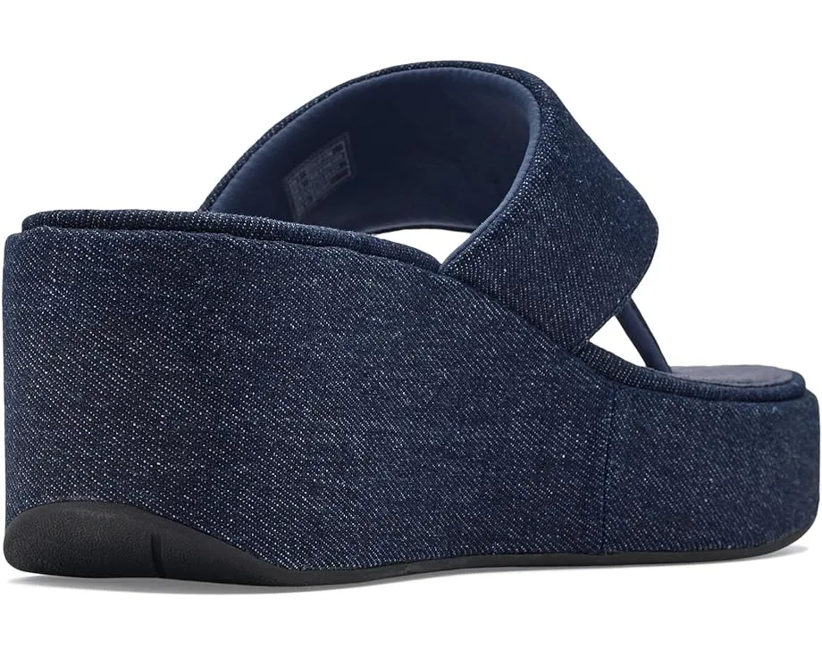 FitFlop Сандалии Platfforms Denim на клиновидном каблуке