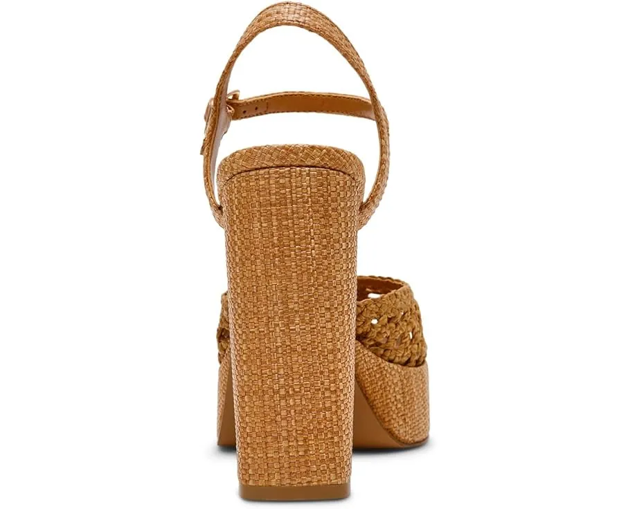 Босоножки Steve Madden Lexie на платформе с плетеным верхом из рафии