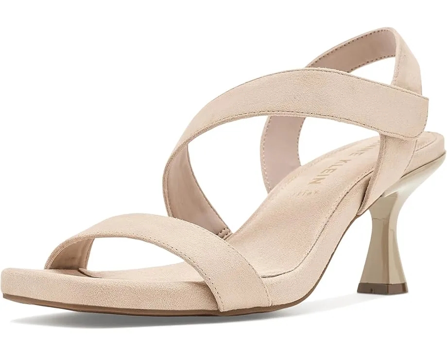 Босоножки Anne Klein Justin из стрейч-материала на каблуке-рюмочке