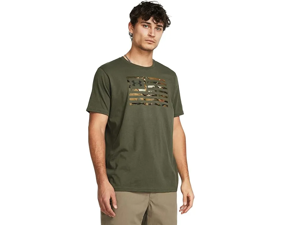 Under Armour Freedom Flag Printed T-Shirt с принтом флага