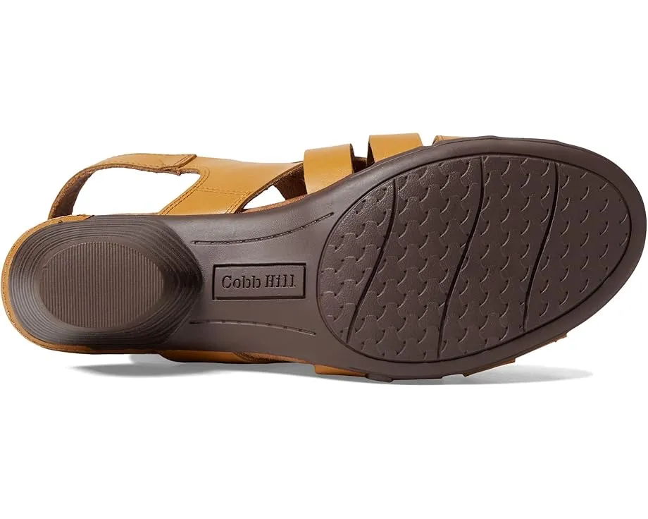 Плетеные сандалии Cobb Hill Laurel с открытым носком и устойчивым каблуком