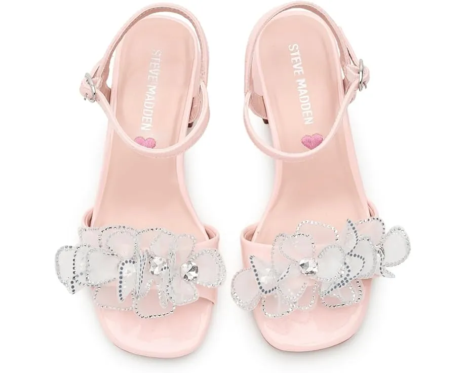 Детские сандалии Steve Madden Kids Cinthia с квадратным каблуком и цветочным декором