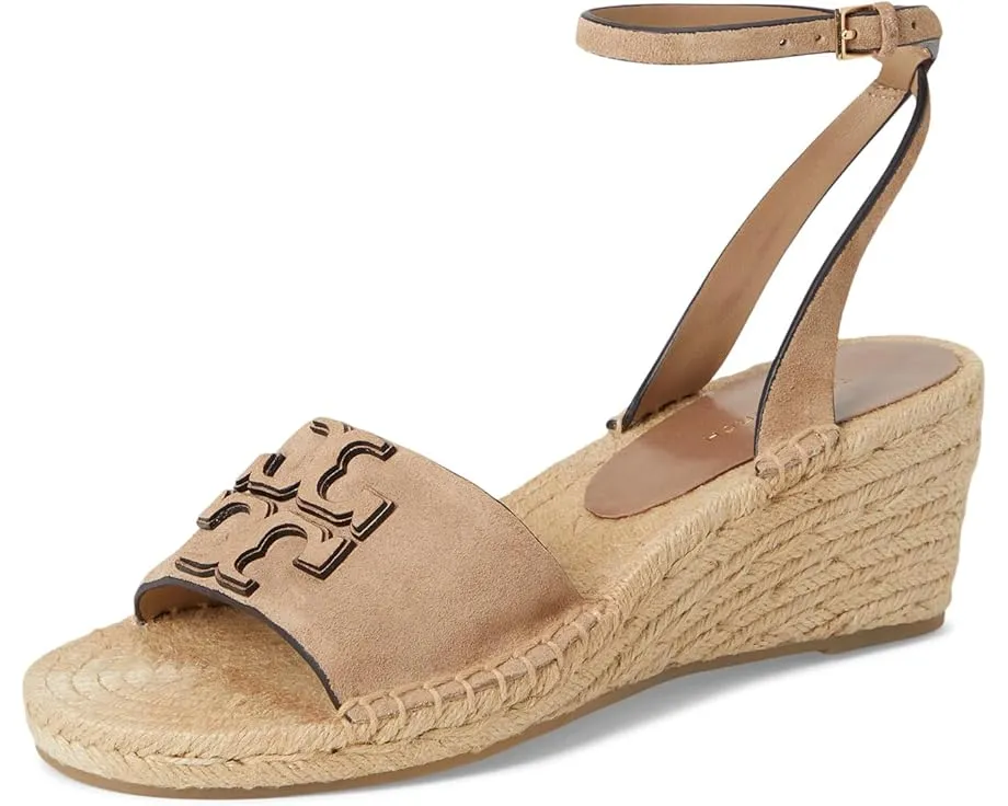 Босоножки Tory Burch Ines на клине 50 мм с регулируемым ремешком