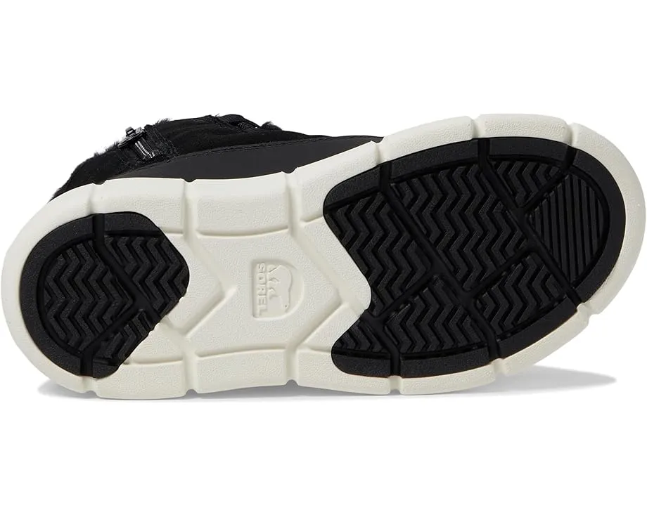 SOREL Детские ботинки Explorer III Lace WP с замшевым верхом и боковой молнией