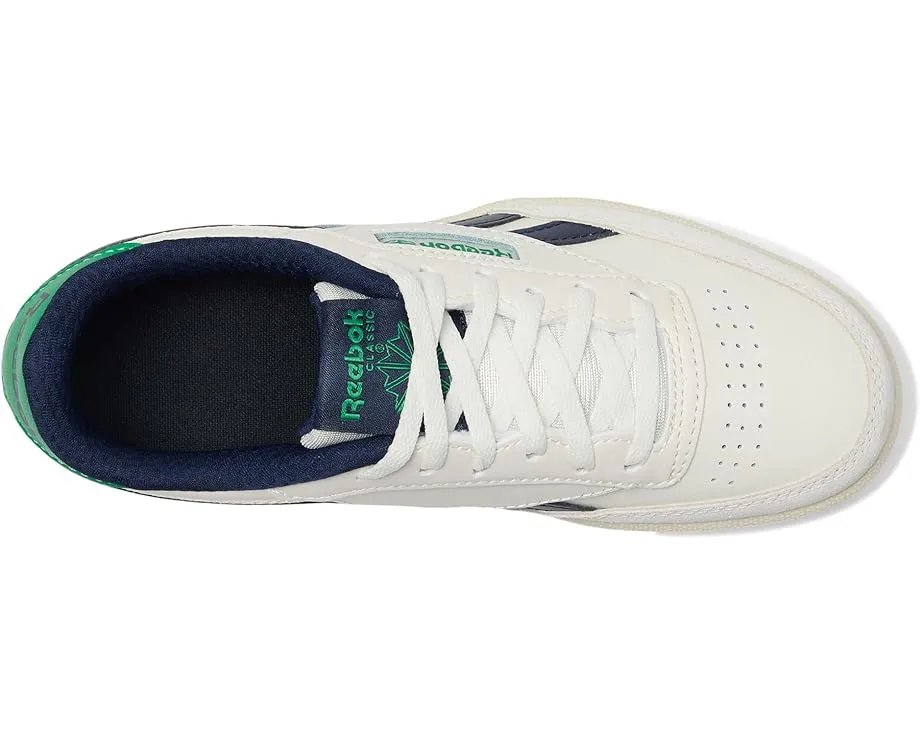 Reebok Club C Revenge детские кроссовки с принтом и верхом из замши