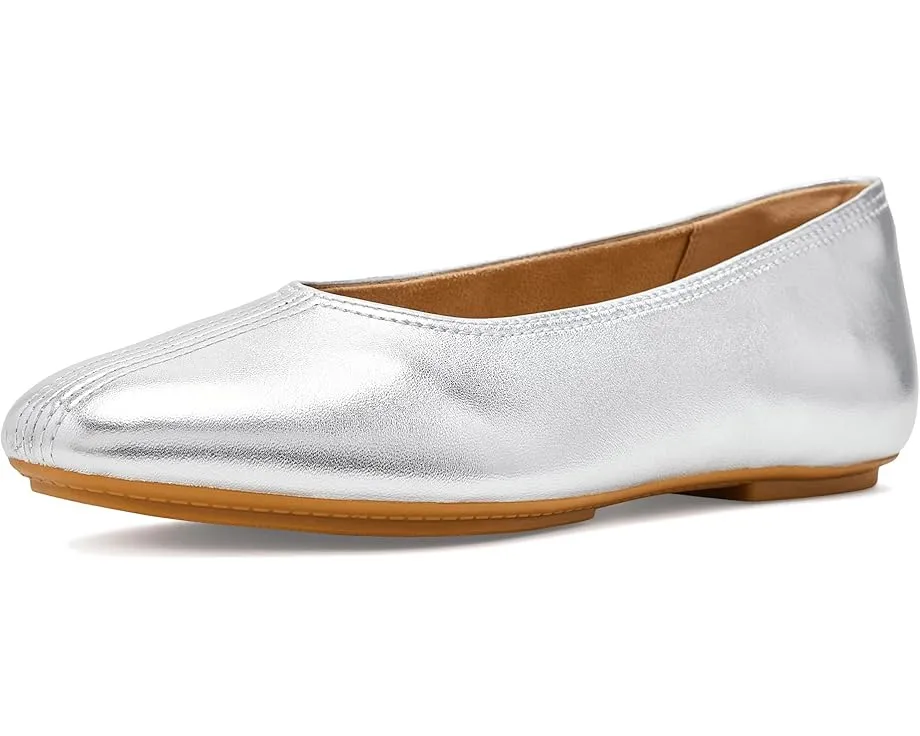 Балетки FitFlop Delicato с высоким вырезом из мягкой кожи