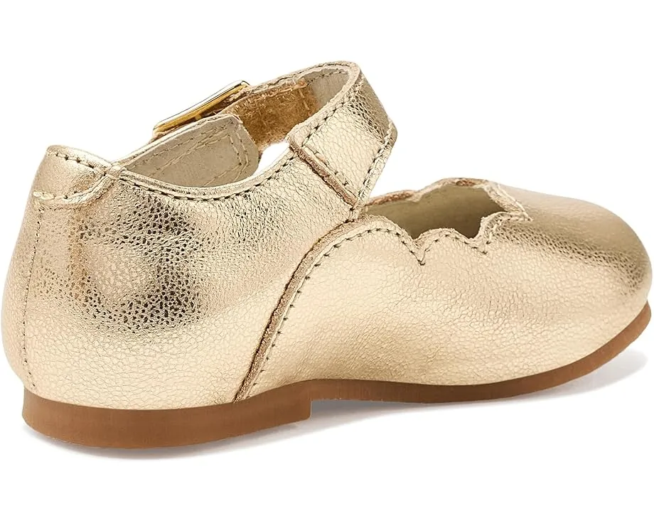 Балетки L'Amour Shoes Kids Sonia с фигурным краем и липучкой