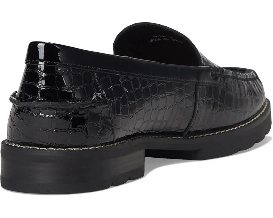 Лоферы Donald Pliner Ombre с тиснением под крокодила