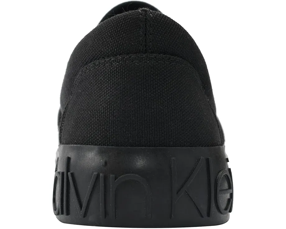 Слипоны Calvin Klein Ryor с текстильным верхом и контрастной подошвой