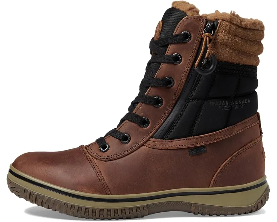 Ботинки Pajar CANADA Trooper 3.0 из кожи и текстиля с боковой молнией и текстильной стелькой