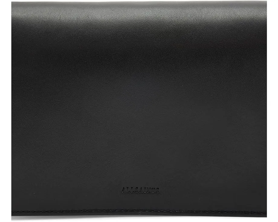 Кардхолдер-кроссбоди AllSaints Maeve Wallet из кожи с регулируемым ремнем