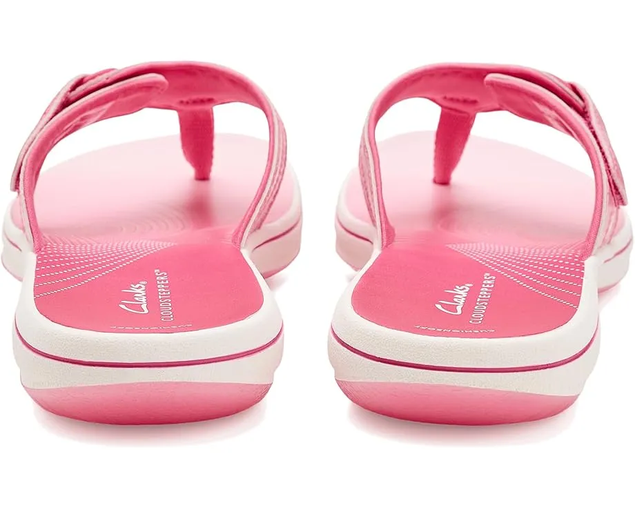 Шлепанцы Clarks Breeze Reyna с технологией Cloudsteppers и стелькой Cushion Soft