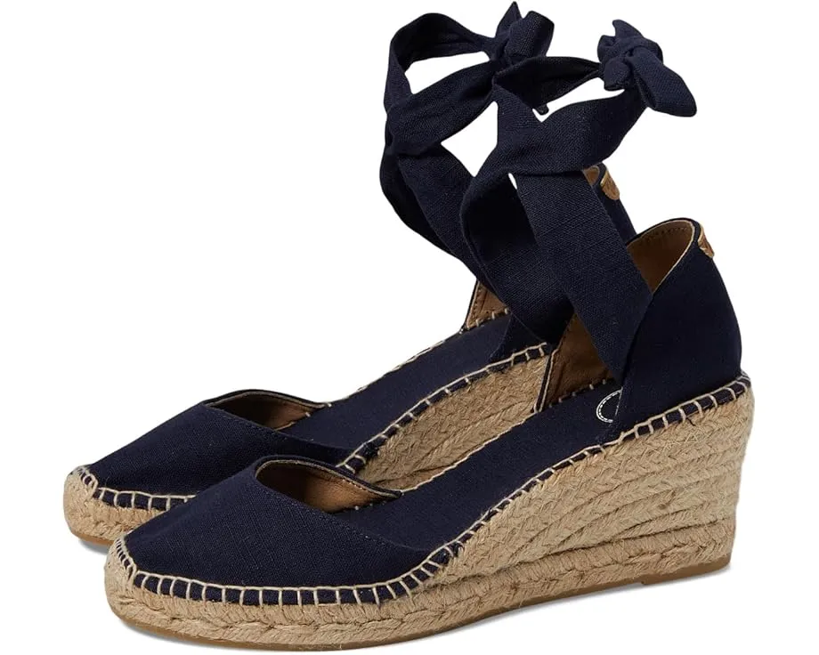 Эспадрильи Toni Pons Julia на клине из джута с завязками на щиколотке