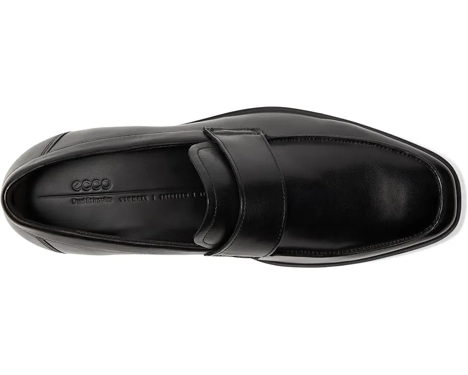 Мужские лоферы ECCO Milan Venitian Penny из премиальной кожи с двойной стелькой