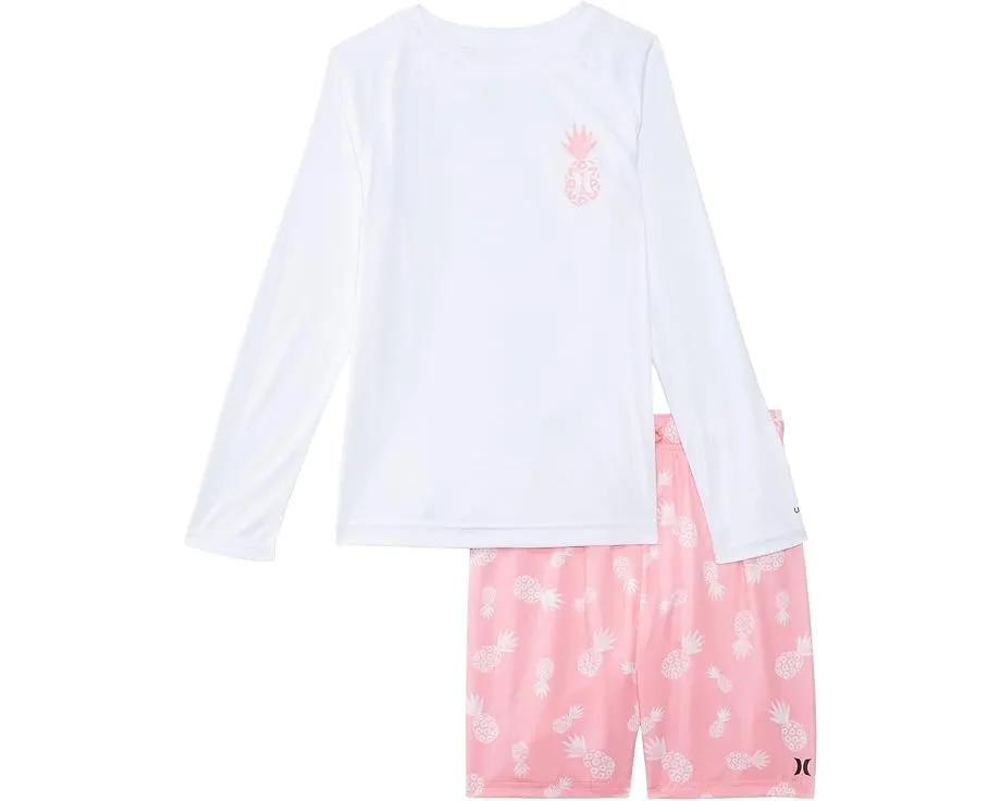 Детский купальный комплект Hurley Kids Pineapple Swim Set с защитой UPF 50+