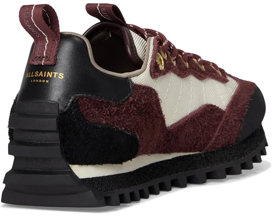 Кроссовки AllSaints Nevis из замши с массивной подошвой