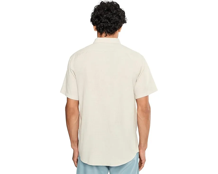 Повседневная рубашка Billabong All Day с коротким рукавом цвета пепельная роза