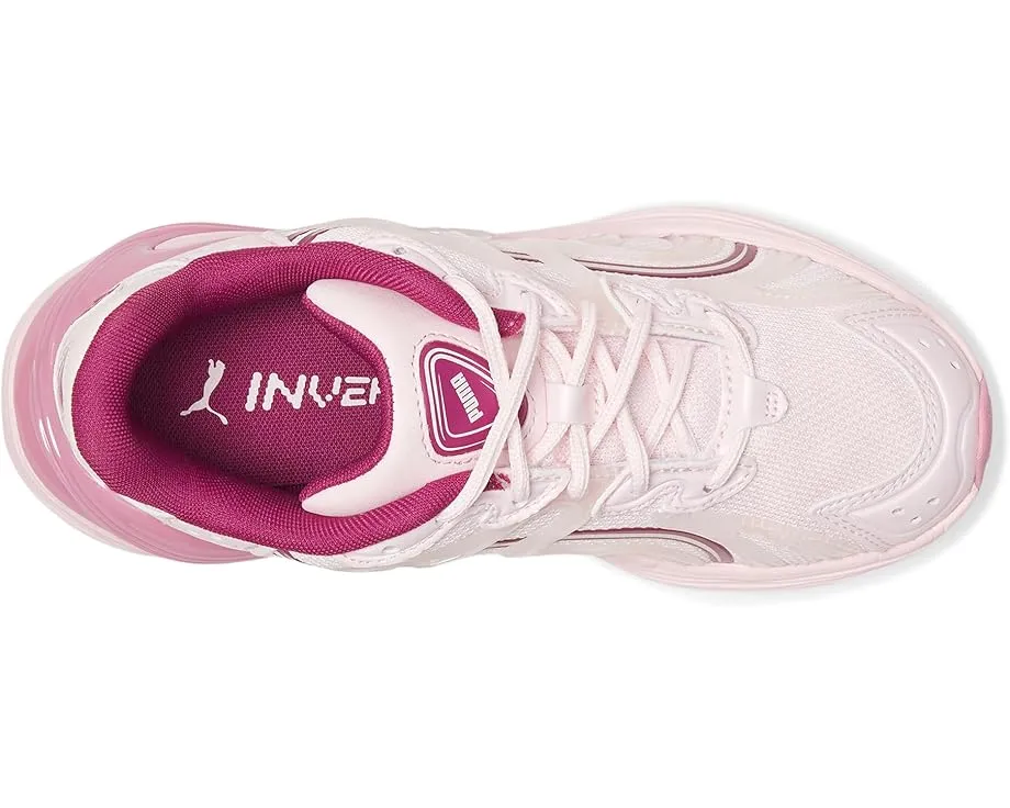 Детские кроссовки PUMA Kids Inverse с перламутровой кожей и полупрозрачной клеткой