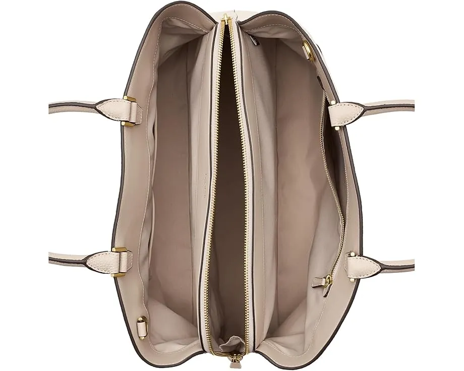 Сумка-сатчел Kate Spade New York Deco Colorblocked Pebbled Leather Large