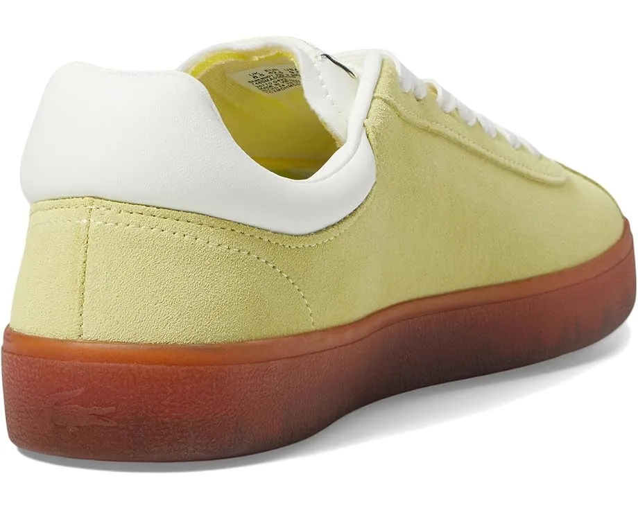 Кроссовки Lacoste Baseshot из замши с переработанными материалами
