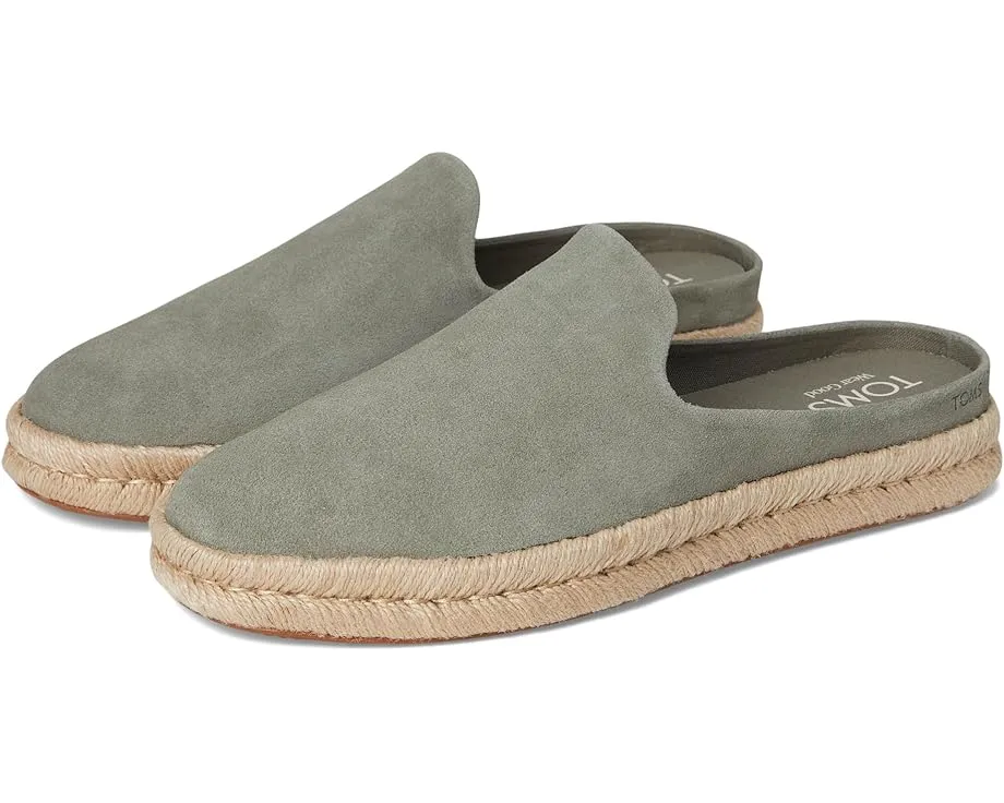 Мюли TOMS Santiago с верхом из замши и стелькой CloudBound
