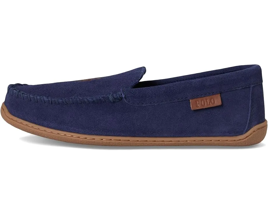 Тапочки-мокасины Polo Ralph Lauren Brenan Moc с подкладкой из искусственного меха и стелькой из пены с памятью