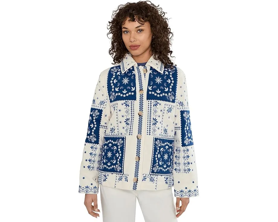 Стеганая куртка в стиле амбарной от Avec Les Filles