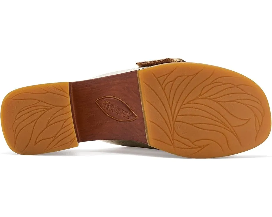 Сандалии Born Bangle на платформе с деревянным эффектом и пряжкой