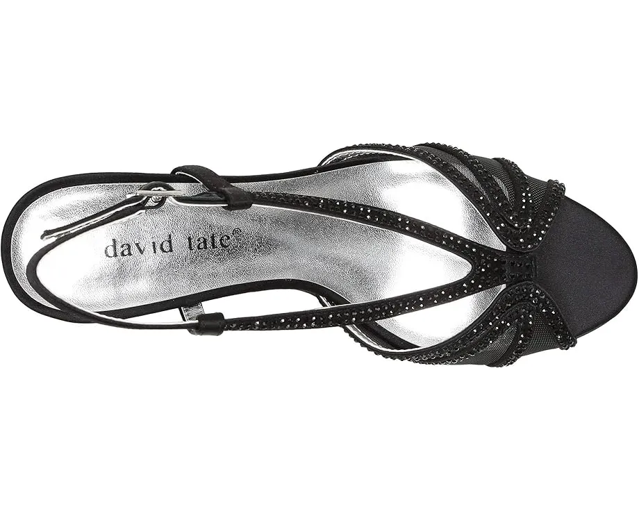 Босоножки Refined с ремешком на щиколотке и стразами David Tate