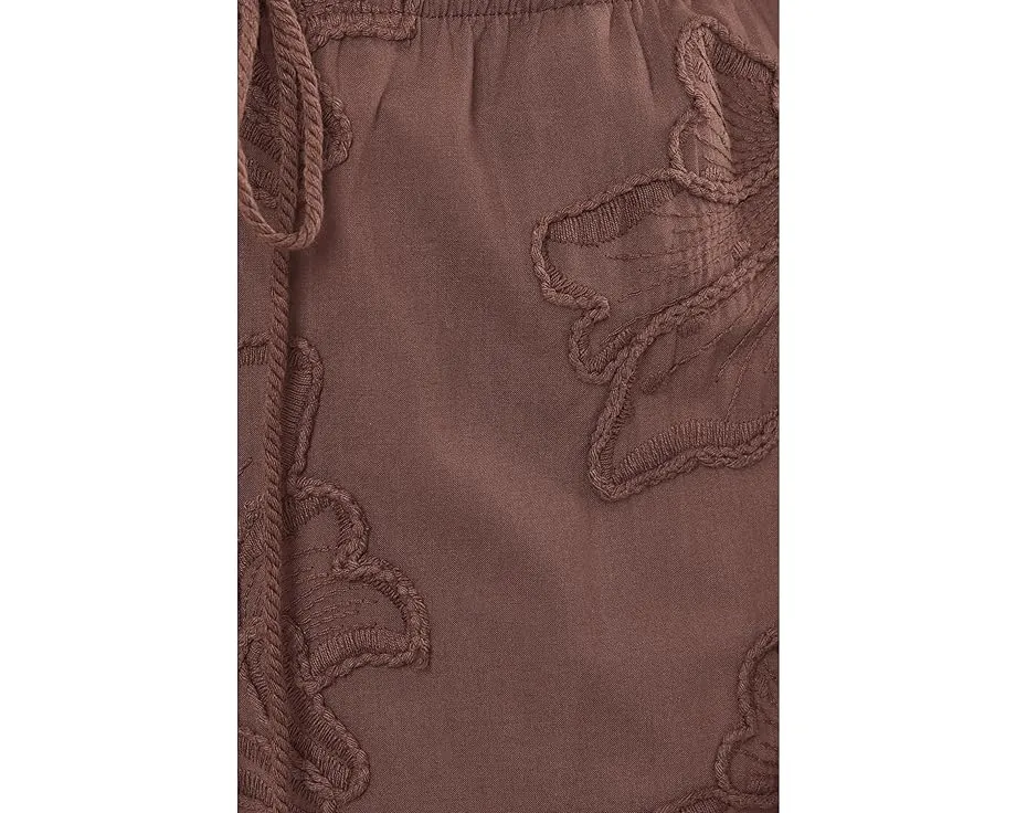 Брюки прямого кроя на резинке Vince Camuto