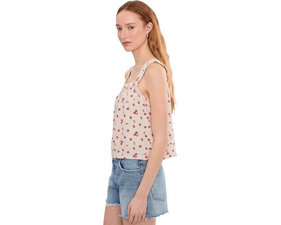 Топ Tate Double Weave Tank из конопли и органического хлопка с квадратным вырезом Toad&Co