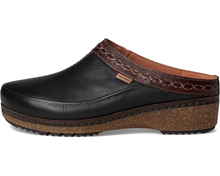 Сланцы PIKOLINOS Granada на каблуке с кожаным верхом