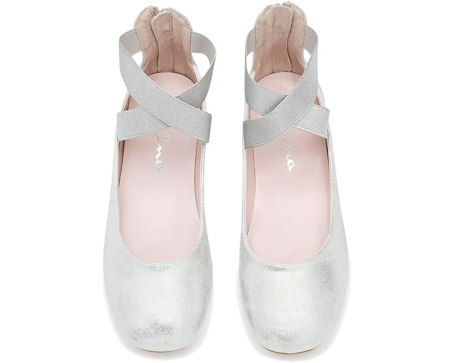 Балетки Nina Kids Marissa для девочек с перекрестными ремешками