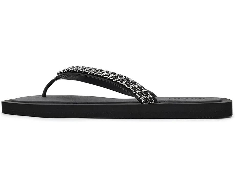 Шлепанцы Kira Chain Tory Burch с цепочкой