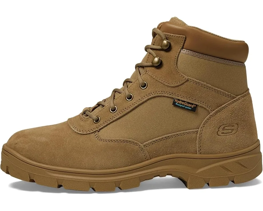 Skechers Work Wascana Milit тактические ботинки водостойкие коричневые