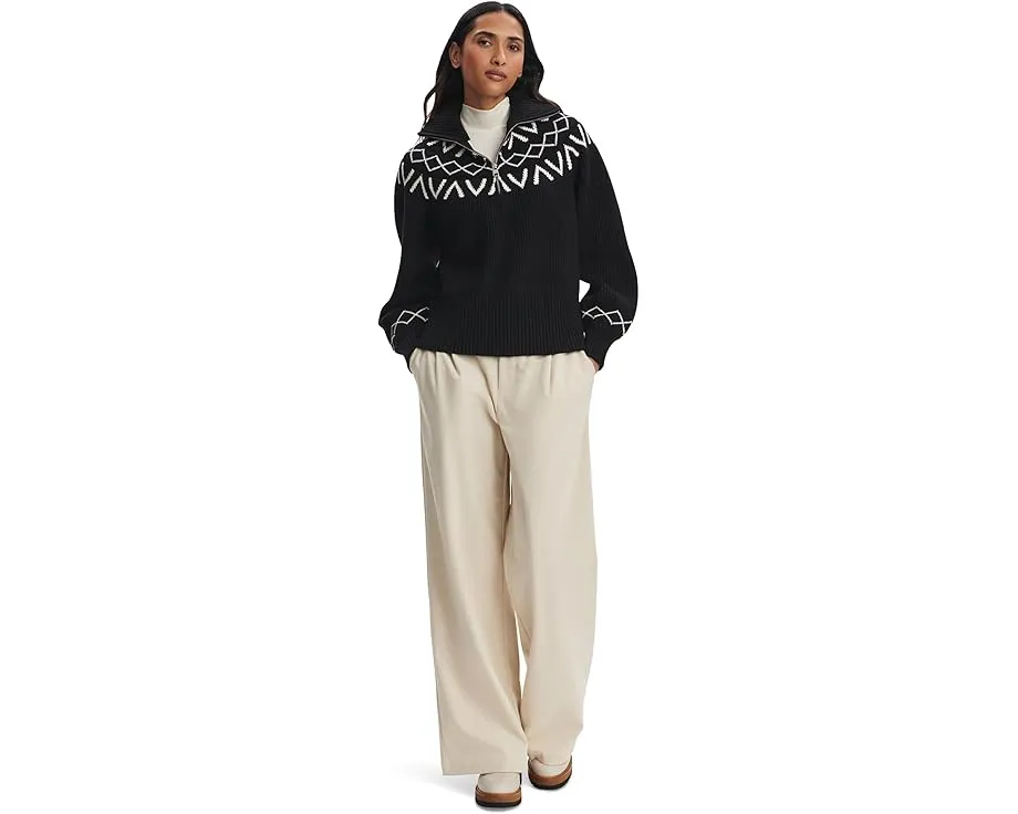 Varley свитер Sigrid Fairisle 1/2 Zip Knit