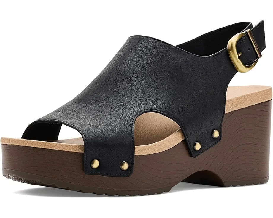 Сандалии Dr. Scholl's Wrenlee на платформе с открытым носком и текстурированным каблуком