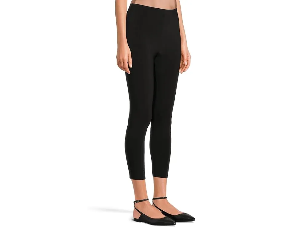 Кроп-леггинсы Norma Kamali с высокой посадкой без пояса