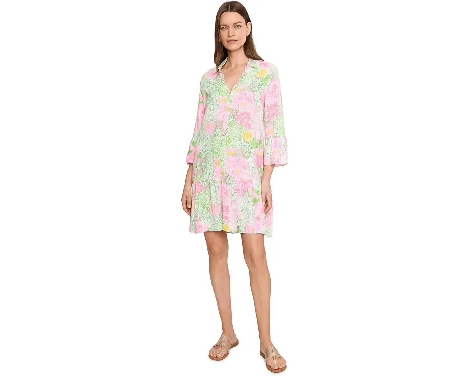 Туника Lilly Pulitzer Rayanna Tunic Dress с свободным кроем и воланами