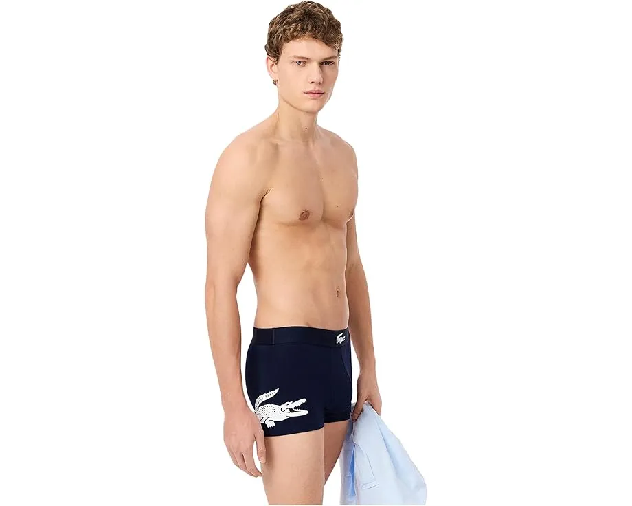 Трусы Lacoste с крупным принтом крокодила 3 штуки