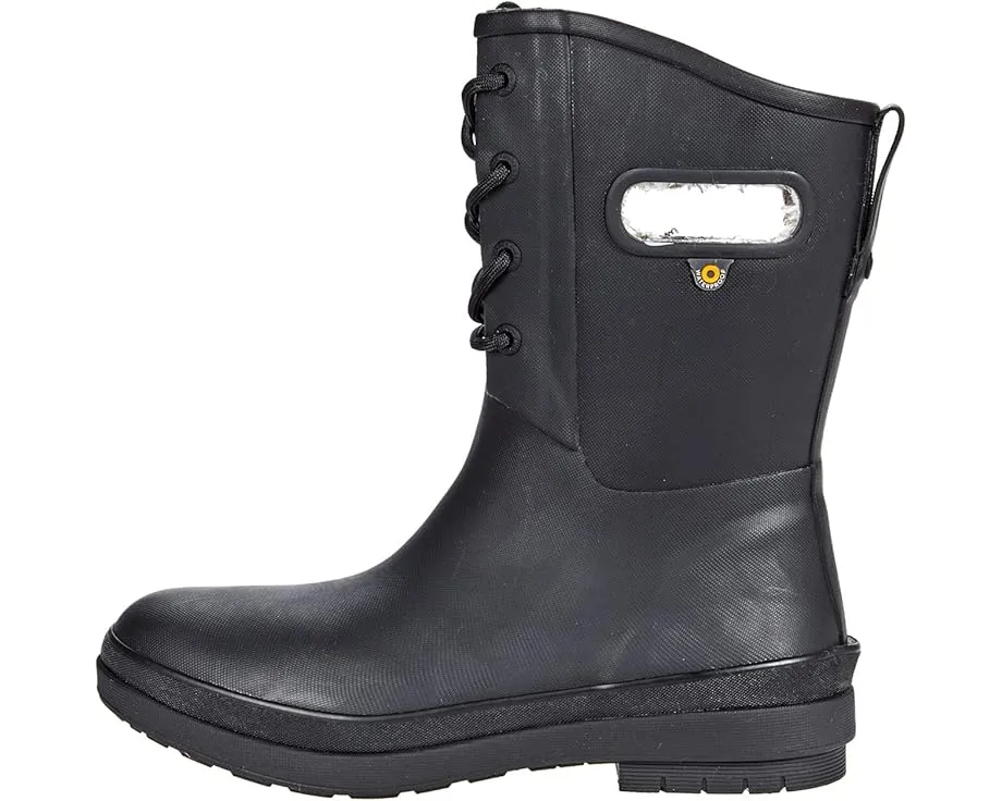 Bogs Amanda Plush II Lace Водонепроницаемые ботинки на шнуровке с искусственным мехом