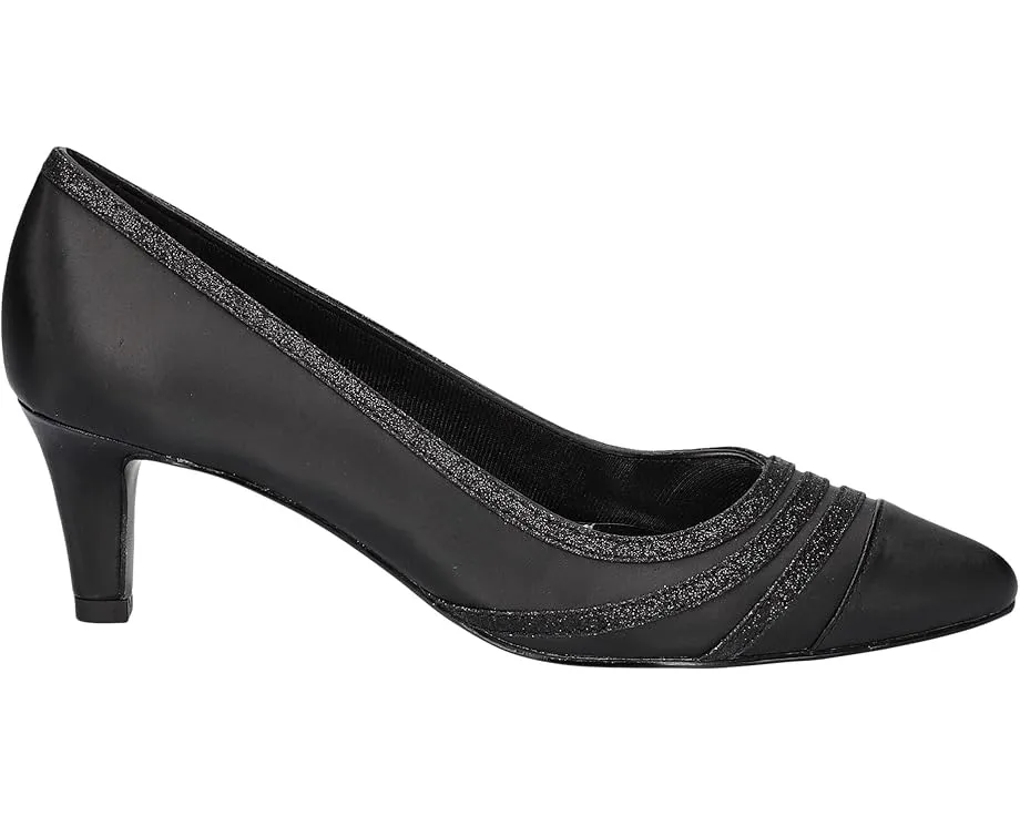 Туфли Nobel на каблуке с искусственной кожей и пенным слоем