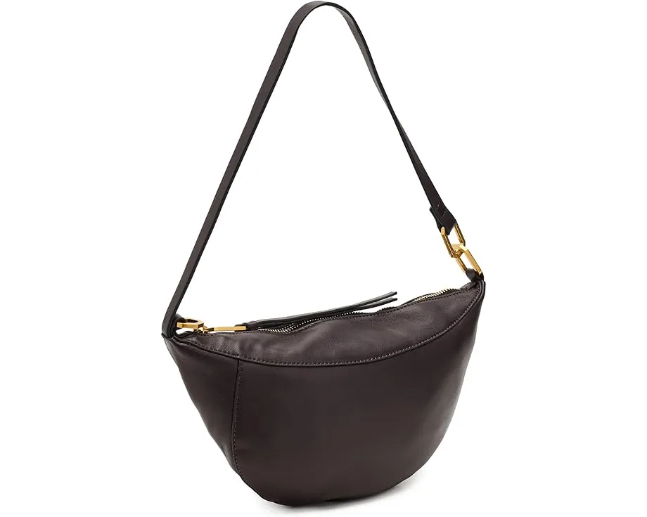 Микро-сумка AllSaints Luna из мягкой кожи с эффектом мягкого силуэта