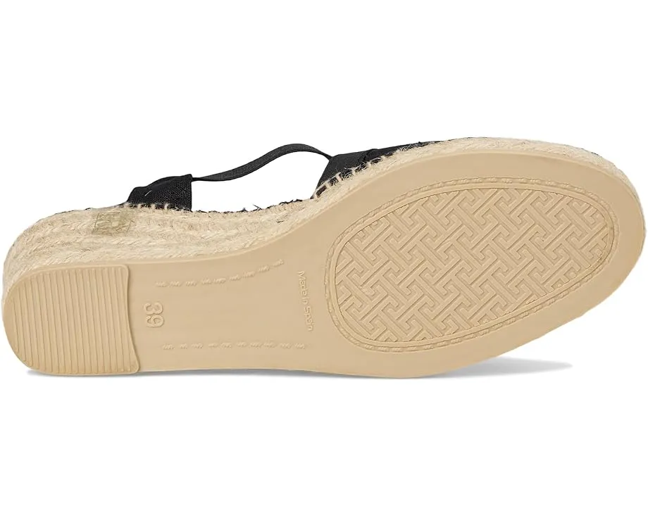 Босоножки Toni Pons Ter на платформе из льна